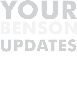 Your Benson Updates